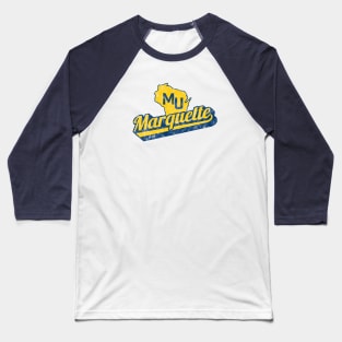 Support Marquette with this vintage design! Baseball T-Shirt